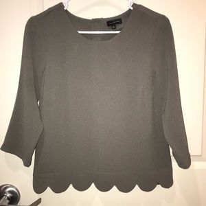 Express Scalloped Top